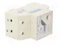 LUMEL EB16N Voltímetro Analógico para Raíl DIN 0-500V True RMS