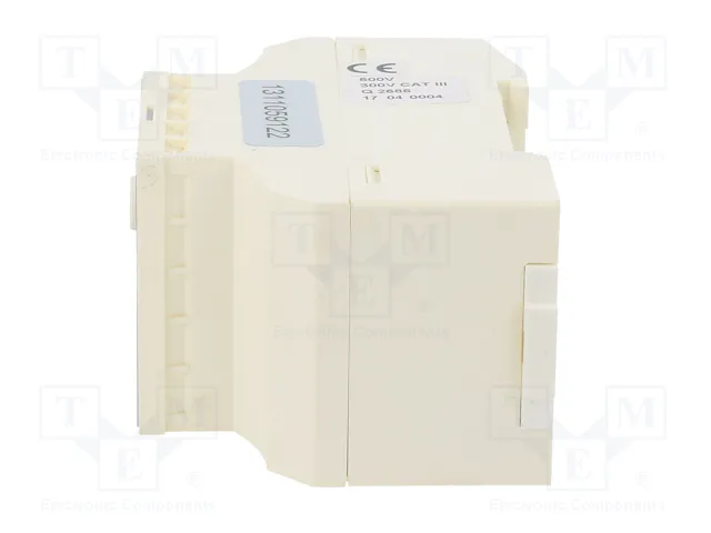 LUMEL EB16N Voltímetro Analógico para Raíl DIN 0-500V True RMS