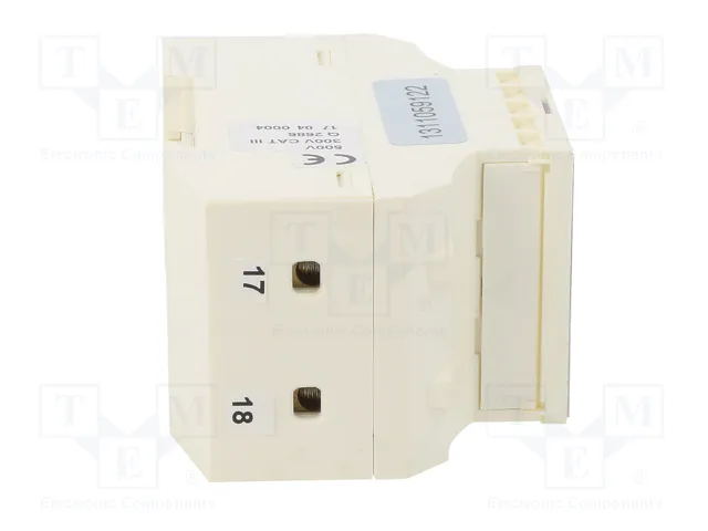 LUMEL EB16N Voltímetro Analógico para Raíl DIN 0-500V True RMS
