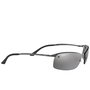 Ray-Ban RB3183 Gafas de Sol Hombre Polarizadas 63 mm Plata Espejado Gris Gunmetal Filtro UV 3P