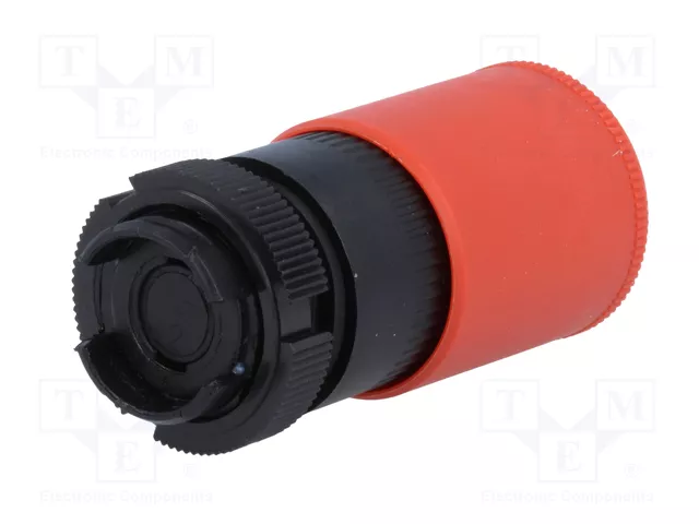 SCHNEIDER ELECTRIC Interruptor de Emergencia Harmony XAC de Cabeza de Seta Rojo