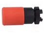 SCHNEIDER ELECTRIC Interruptor de Emergencia Harmony XAC de Cabeza de Seta Rojo