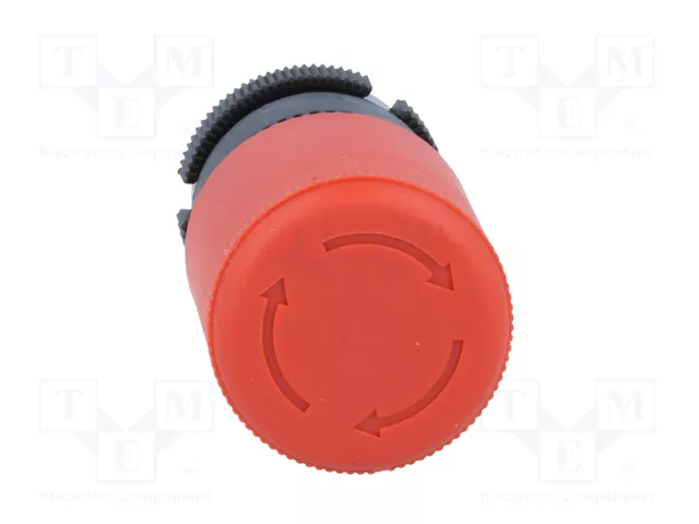 SCHNEIDER ELECTRIC Interruptor de Emergencia Harmony XAC de Cabeza de Seta Rojo