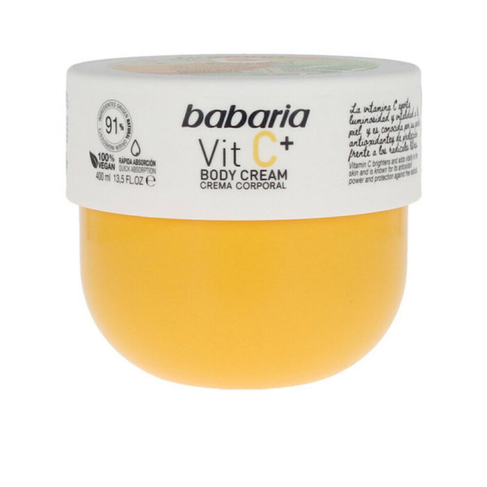 Babaria Crema Corporal de Vitamina C 400 ml Babaria Crema Corporal de Vitamina C 400 ml