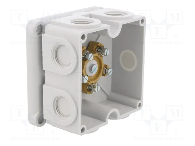 OBO BETTERMANN Caja de conexiones B 10 M 5 en gris claro OBO BETTERMANN Caja de conexiones B 10 M 5 en gris claro
