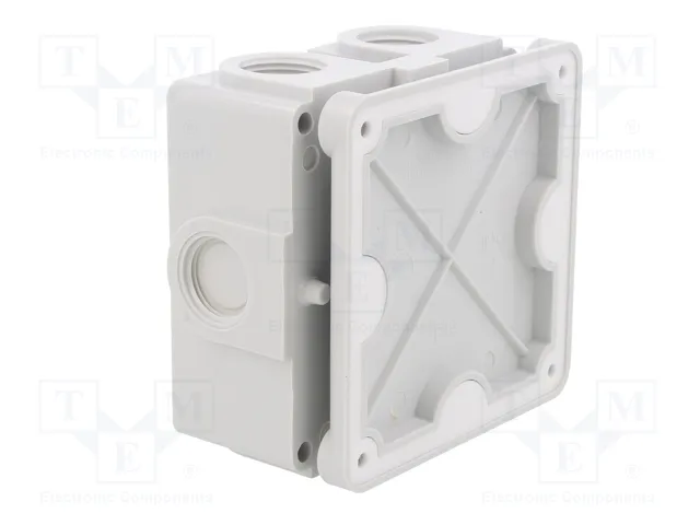 OBO BETTERMANN Caja de conexiones B 10 M 5 en gris claro OBO BETTERMANN Caja de conexiones B 10 M 5 en gris claro