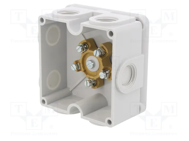 OBO BETTERMANN Caja de conexiones B 10 M 5 en gris claro OBO BETTERMANN Caja de conexiones B 10 M 5 en gris claro