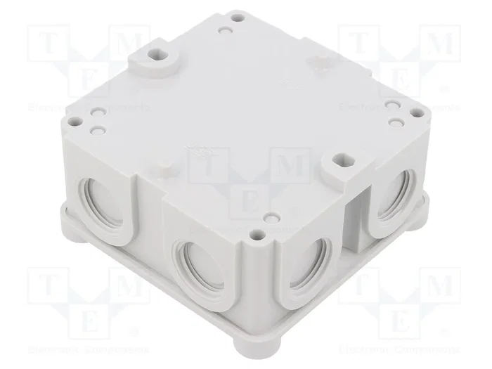OBO BETTERMANN Caja de conexiones B 10 M 5 en gris claro OBO BETTERMANN Caja de conexiones B 10 M 5 en gris claro