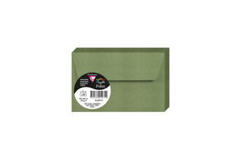 Sobre Clairefontaine Pollen 90X140 120G Verde Salvia Paquete De 20