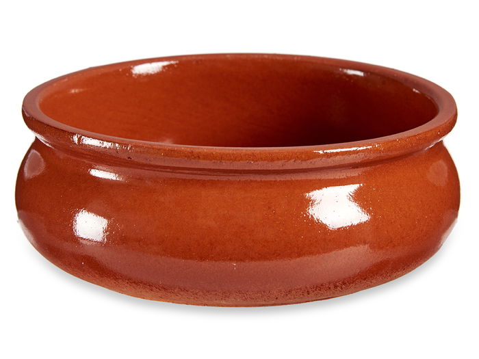 La Dehesa Cazuela Abombada Diam 15 cm Barro Refractario Color Miel (Set de 16)