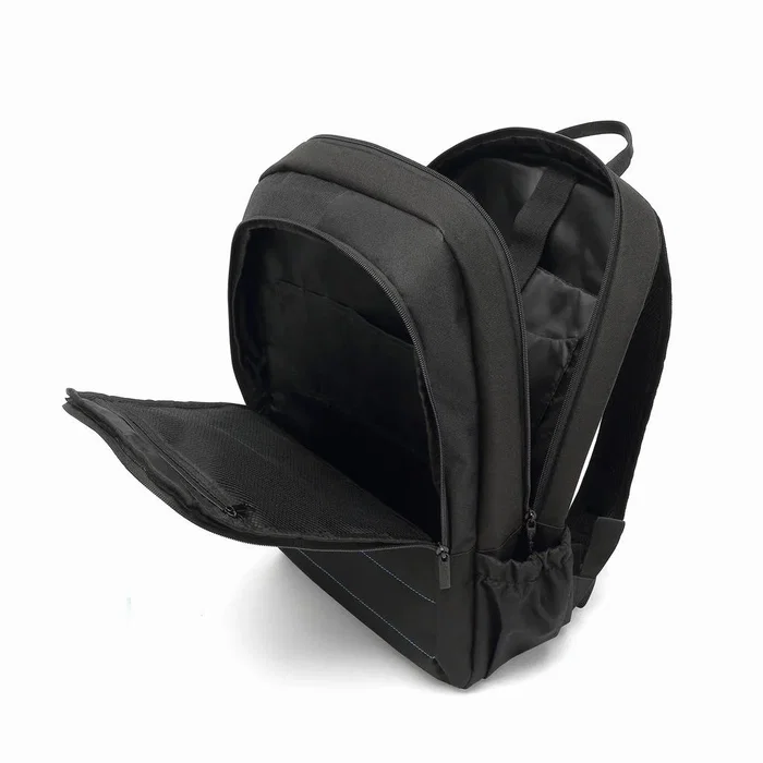 Coolbox COO-BAG15-2N Mochila para Portátil 15.6 Pulgadas (39.6 cm) Impermeable, Negro, con Compartimento para Tablet y Bolsillos para Accesorios