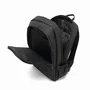 Coolbox COO-BAG15-2N Mochila para Portátil 15.6 Pulgadas (39.6 cm) Impermeable, Negro, con Compartimento para Tablet y Bolsillos para Accesorios