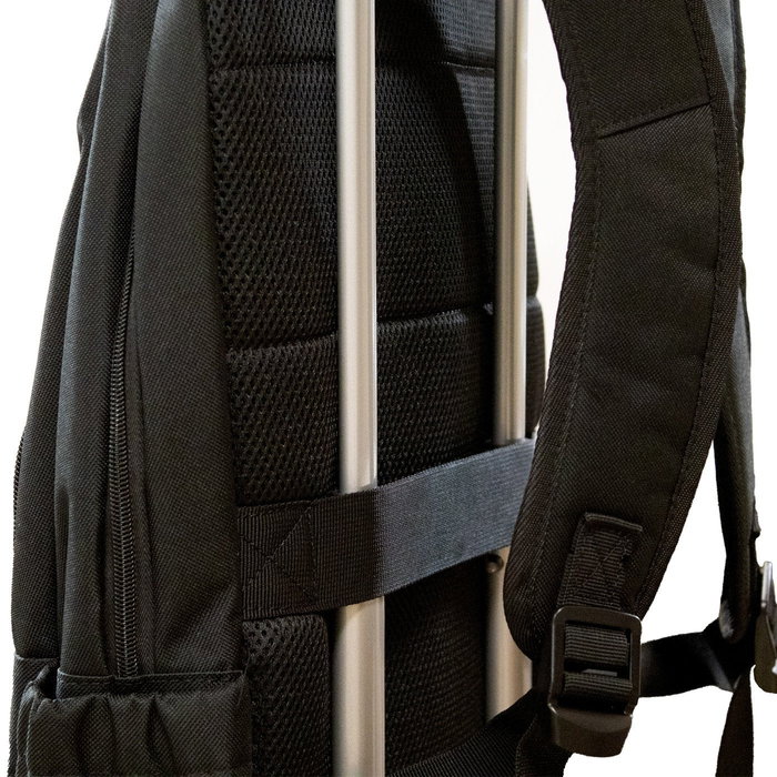 Coolbox COO-BAG15-2N Mochila para Portátil 15.6 Pulgadas (39.6 cm) Impermeable, Negro, con Compartimento para Tablet y Bolsillos para Accesorios