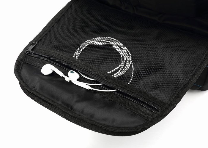 Coolbox COO-BAG15-2N Mochila para Portátil 15.6 Pulgadas (39.6 cm) Impermeable, Negro, con Compartimento para Tablet y Bolsillos para Accesorios