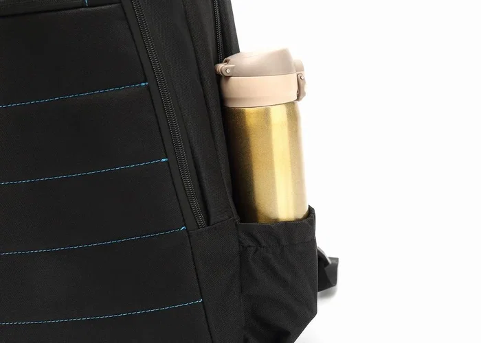 Coolbox COO-BAG15-2N Mochila para Portátil 15.6 Pulgadas (39.6 cm) Impermeable, Negro, con Compartimento para Tablet y Bolsillos para Accesorios