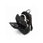 Coolbox COO-BAG15-2N Mochila para Portátil 15.6 Pulgadas (39.6 cm) Impermeable, Negro, con Compartimento para Tablet y Bolsillos para Accesorios
