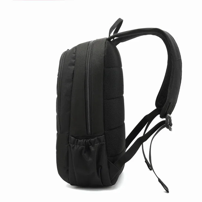 Coolbox COO-BAG15-2N Mochila para Portátil 15.6 Pulgadas (39.6 cm) Impermeable, Negro, con Compartimento para Tablet y Bolsillos para Accesorios
