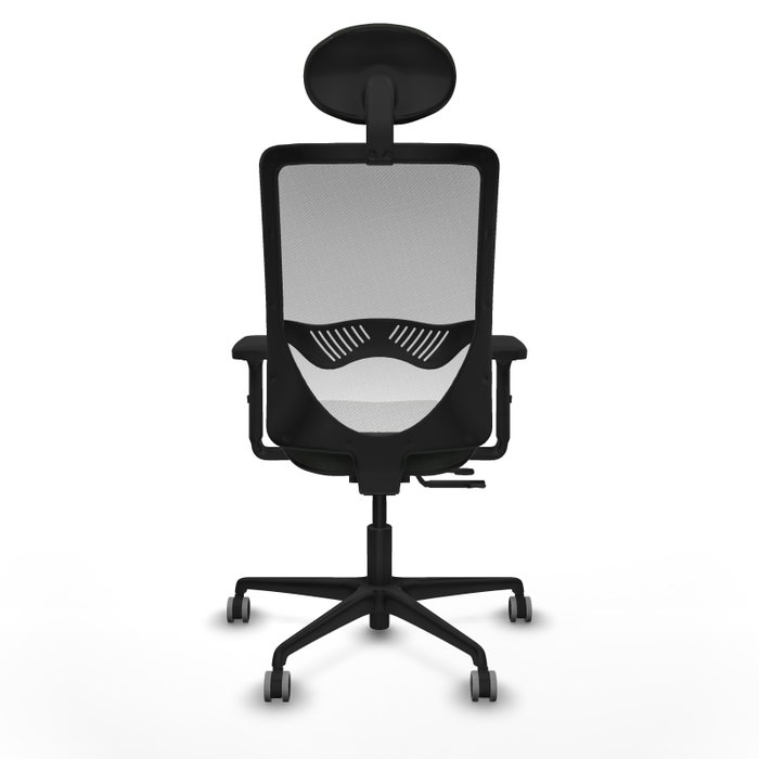 PIQUERAS Y CRESPO Silla de oficina Zulema con mecanismo Sincro/Traslack, Negro y Blanco PIQUERAS Y CRESPO Silla de oficina Zulema con mecanismo Sincro/Traslack, Negro y Blanco