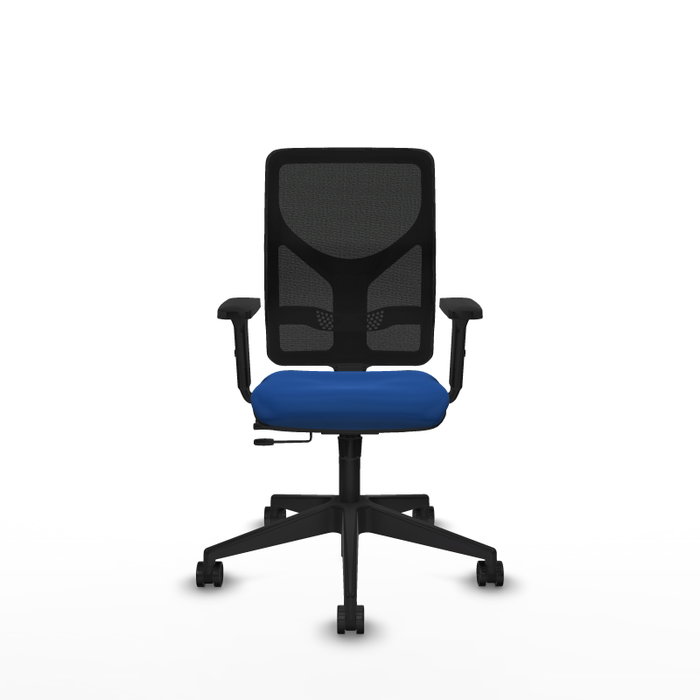 PIQUERAS Y CRESPO Silla de oficina Motilla Azul con mecanismo Sincro/Traslack PIQUERAS Y CRESPO Silla de oficina Motilla Azul con mecanismo Sincro/Traslack