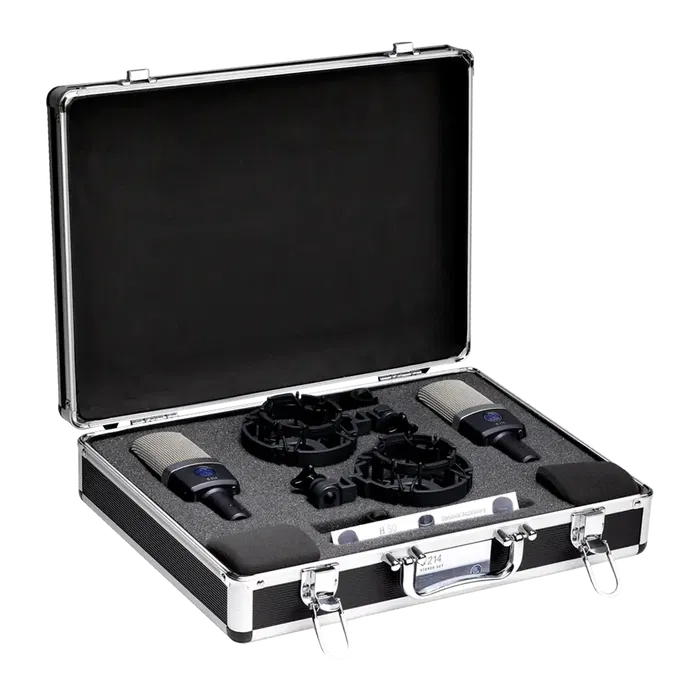 AKG C214 Set de Micrófonos de Condensador Estéreo con Diafragma Grande