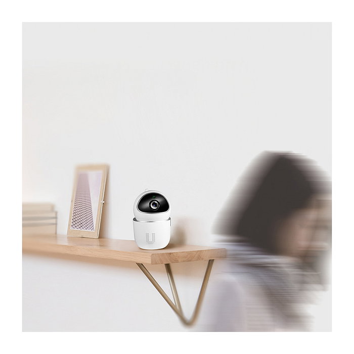 LogiLink Cámara inteligente WiFi con visión de 360 grados y compatible con Tuya