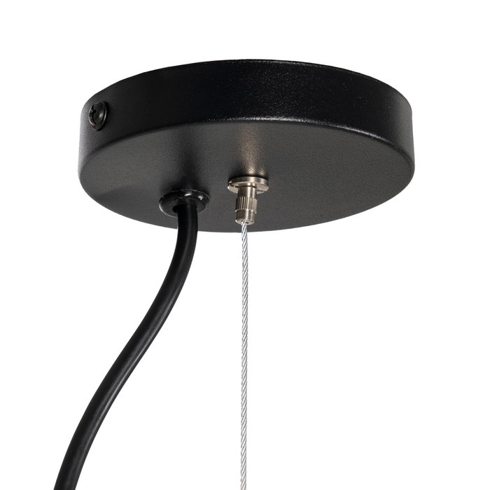 Lámpara Techo Beige Papel-Metal 1,20 X 1,20 X 20 cm