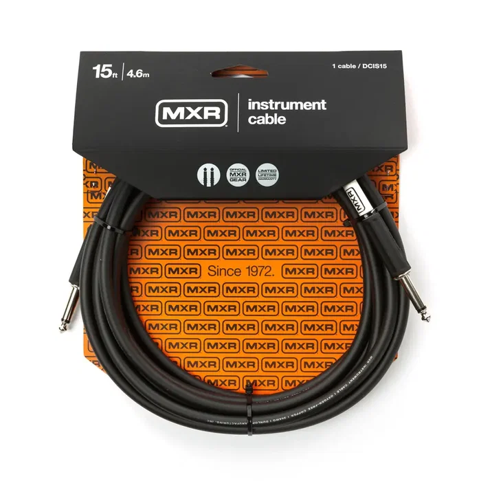 MXR Cable de Instrumento Jack / Jack 4,50 M Cobre Libre de Oxígeno