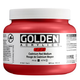 Golden Heavy Body Rojo Cadmio Medio 946 ml
