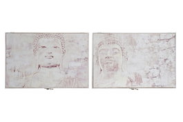 DKD Home Decor Tapa Contador Oriental Tropical bestone 21 Beige 6 x 31.5 x 46.5 cm (4 Unidades)