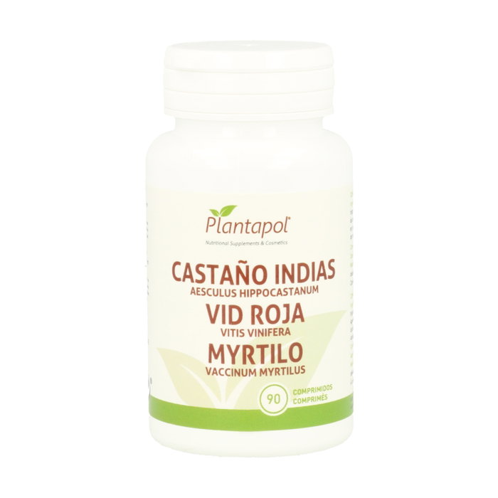Plantapol Castaño de Indias, Vid Roja y Mirtilo 90 comprimidos Plantapol Castaño de Indias, Vid Roja y Mirtilo 90 comprimidos
