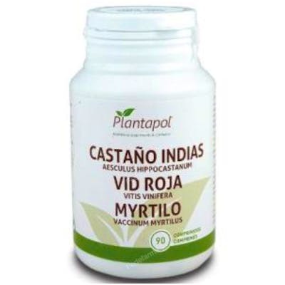 Plantapol Castaño de Indias, Vid Roja y Mirtilo 90 comprimidos Plantapol Castaño de Indias, Vid Roja y Mirtilo 90 comprimidos