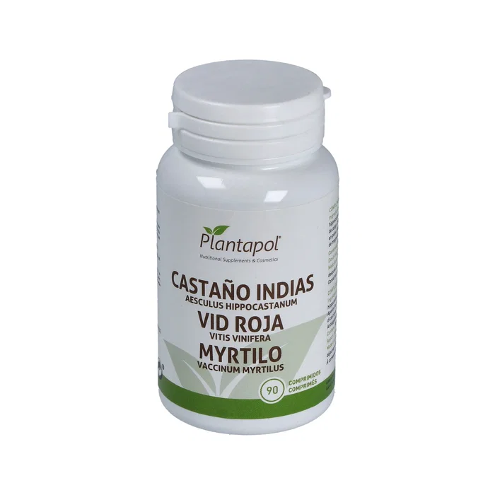PLANTAPOL Castaño de Indias, Vid Roja y Mirtilo 90 comprimidos