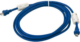 Mobotix MX-FLEX-OPT-CBL-2 Cable sensor para S1X, 2 m, Azul, Conector Macho/Macho mini USB