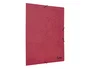 Liderpapel Carpeta de tres solapas con gomas, cartón prespán, A3, Rojo
