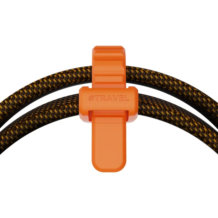 Xtorm Cable Xtreme USB-A a Micro USB 1,5m Negro/Naranja
