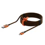 Xtorm Cable Xtreme USB-A a Micro USB 1,5m Negro/Naranja
