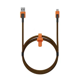 Xtorm Cable Xtreme USB-A a Micro USB 1,5m Negro/Naranja