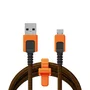 Xtorm Cable Xtreme USB-A a Micro USB 1,5m Negro/Naranja