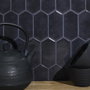Je cherche une Idee Set de 4 Azulejo Negro 30,5x30,5 EASYSTICK