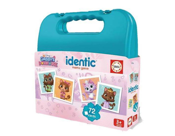 Educa Borras Juego Identic Gabby's Dollhouse Maleta