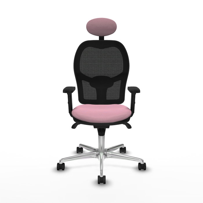 PIQUERAS Y CRESPO Silla de oficina Jorquera Rosa y Negra PIQUERAS Y CRESPO Silla de oficina Jorquera Rosa y Negra