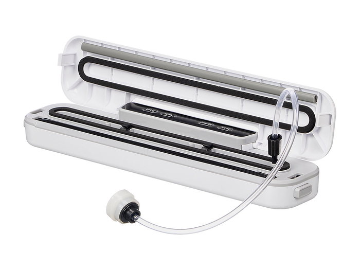 ARGON Sellador de bolsas de vacío térmico 110W Blanco-Negro