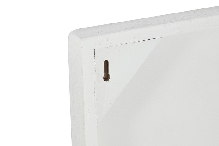 DKD Home Decor Decoración de Pared Moderna Blanco 4 x 80 x 80 cm (2 Unidades) DKD Home Decor Decoración de Pared Moderna Blanco 4 x 80 x 80 cm (2 Unidades)