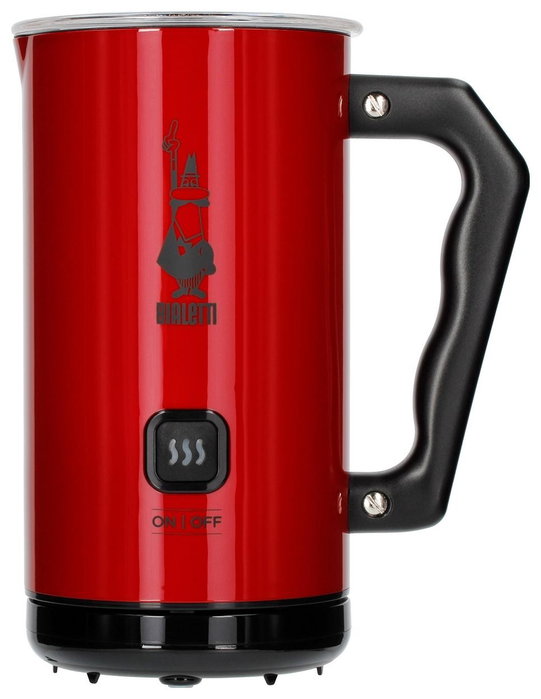 Bialetti MKF02 Rosso Milk Foamer Rojo