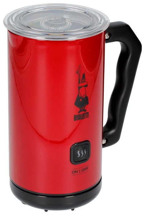 Bialetti MKF02 Rosso Milk Foamer Rojo