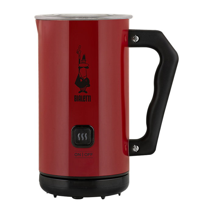 Bialetti MKF02 Rosso Milk Foamer Rojo