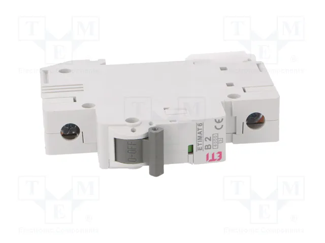 ETI POLAM ETIMAT 6 Interruptor magnetotérmico 1P 2A 6kA