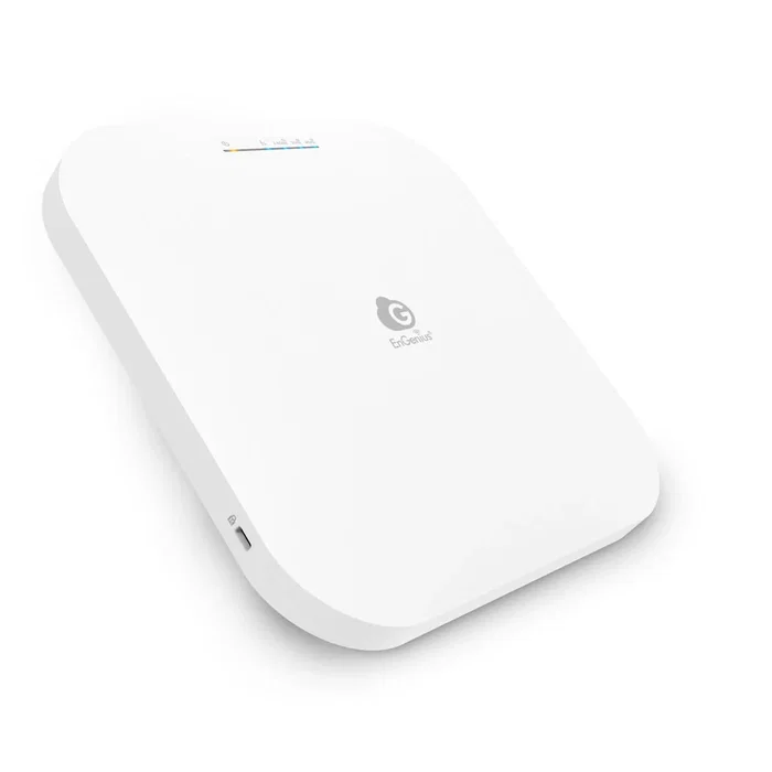 EnGenius ECW336 Punto de Acceso Wi-Fi 6E Triple Banda, 8348 Mbit/s, 2.4GHz/5GHz/6GHz, 12 Antenas Internas, Energía sobre Ethernet (PoE), Blanco
