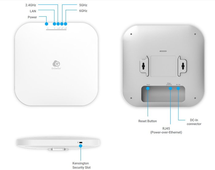 Engenius ECW336 Punto de Acceso Inalámbrico 8348 Mbit/s PoE Blanco