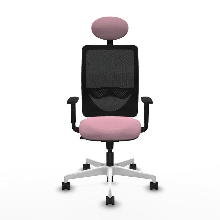 PIQUERAS Y CRESPO Silla de oficina Zulema Rosa con Mecanismo Sincro PIQUERAS Y CRESPO Silla de oficina Zulema Rosa con Mecanismo Sincro